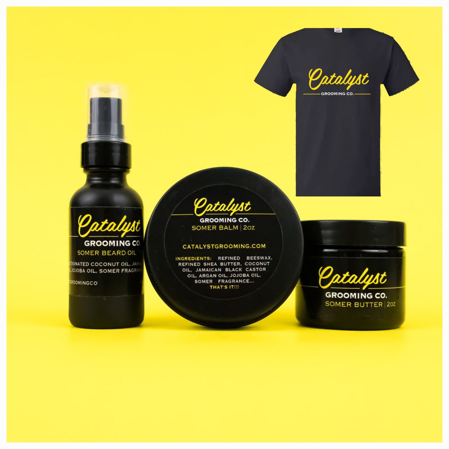 Catalyst Grooming Co. T-Shirt Combo